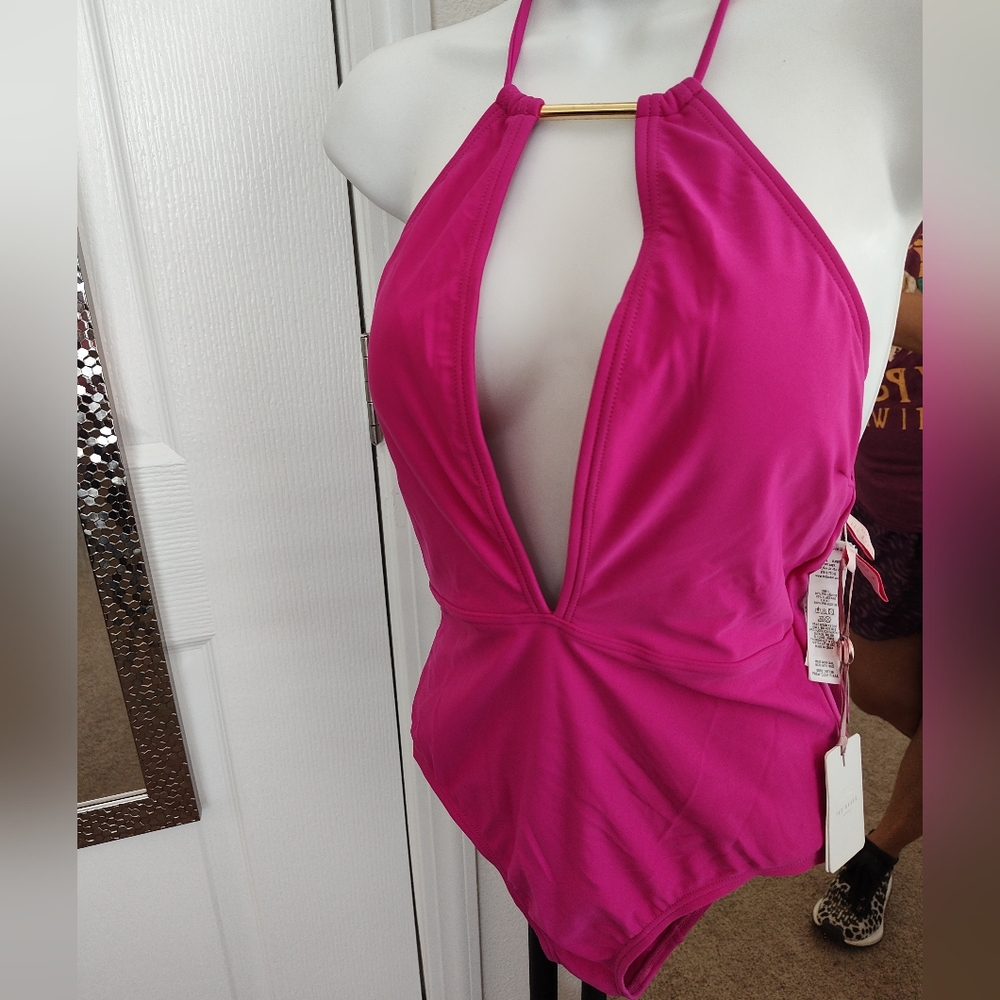 Ted Baker Pink One Piece Swimsuit